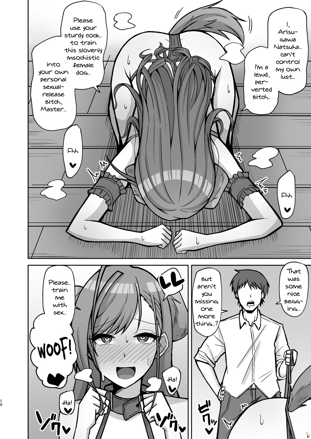 Hentai Manga Comic-Fucking While Dressed Like a Dog Feels Amazing!-Read-9